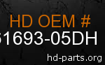 hd 61693-05DH genuine part number