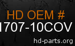 hd 61707-10COV genuine part number