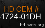 hd 61724-01DH genuine part number