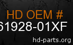 hd 61928-01XF genuine part number