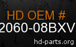 hd 62060-08BXV genuine part number