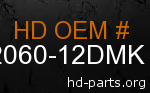 hd 62060-12DMK genuine part number