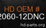 hd 62060-12DNC genuine part number