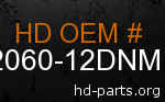 hd 62060-12DNM genuine part number