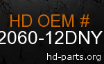 hd 62060-12DNY genuine part number