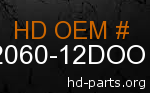 hd 62060-12DOO genuine part number