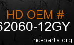 hd 62060-12GY genuine part number