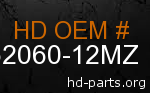hd 62060-12MZ genuine part number