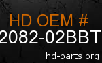 hd 62082-02BBT genuine part number
