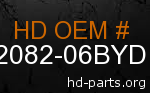hd 62082-06BYD genuine part number