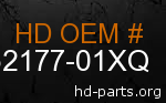 hd 62177-01XQ genuine part number