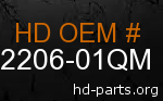 hd 62206-01QM genuine part number