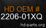 hd 62206-01XQ genuine part number