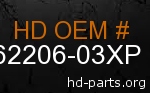 hd 62206-03XP genuine part number
