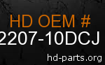 hd 62207-10DCJ genuine part number