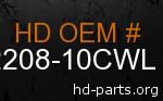 hd 62208-10CWL genuine part number