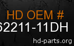 hd 62211-11DH genuine part number