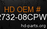 hd 62732-08CPW genuine part number