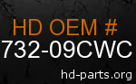 hd 62732-09CWC genuine part number