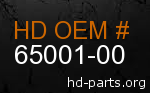 hd 65001-00 genuine part number