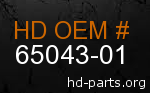 hd 65043-01 genuine part number