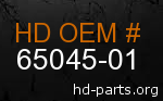 hd 65045-01 genuine part number