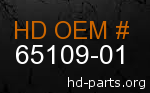 hd 65109-01 genuine part number