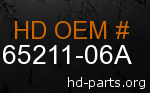 hd 65211-06A genuine part number