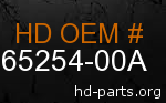 hd 65254-00A genuine part number