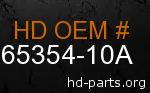 hd 65354-10A genuine part number