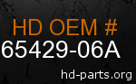 hd 65429-06A genuine part number