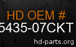 hd 65435-07CKT genuine part number