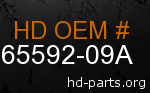 hd 65592-09A genuine part number