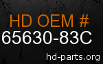 hd 65630-83C genuine part number