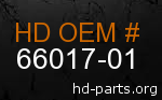 hd 66017-01 genuine part number