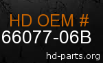 hd 66077-06B genuine part number