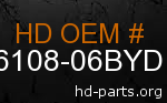 hd 66108-06BYD genuine part number