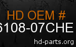 hd 66108-07CHE genuine part number