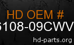 hd 66108-09CWV genuine part number