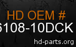 hd 66108-10DCK genuine part number