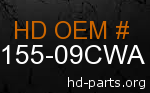 hd 66155-09CWA genuine part number