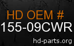 hd 66155-09CWR genuine part number