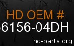 hd 66156-04DH genuine part number
