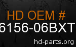 hd 66156-06BXT genuine part number
