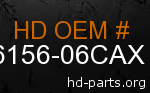 hd 66156-06CAX genuine part number