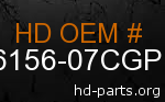 hd 66156-07CGP genuine part number