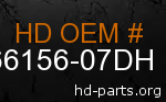 hd 66156-07DH genuine part number