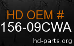 hd 66156-09CWA genuine part number