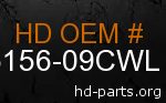hd 66156-09CWL genuine part number