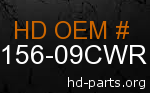 hd 66156-09CWR genuine part number